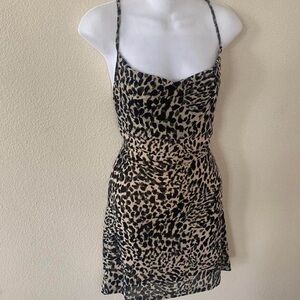 Forever 21 leopard print dress